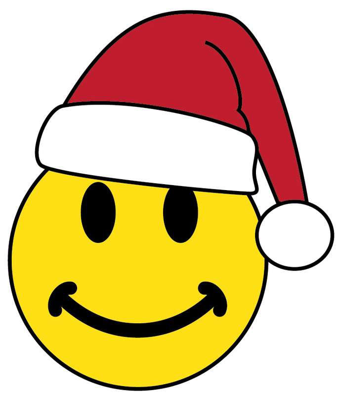 emoji happy face christmas tree bombno